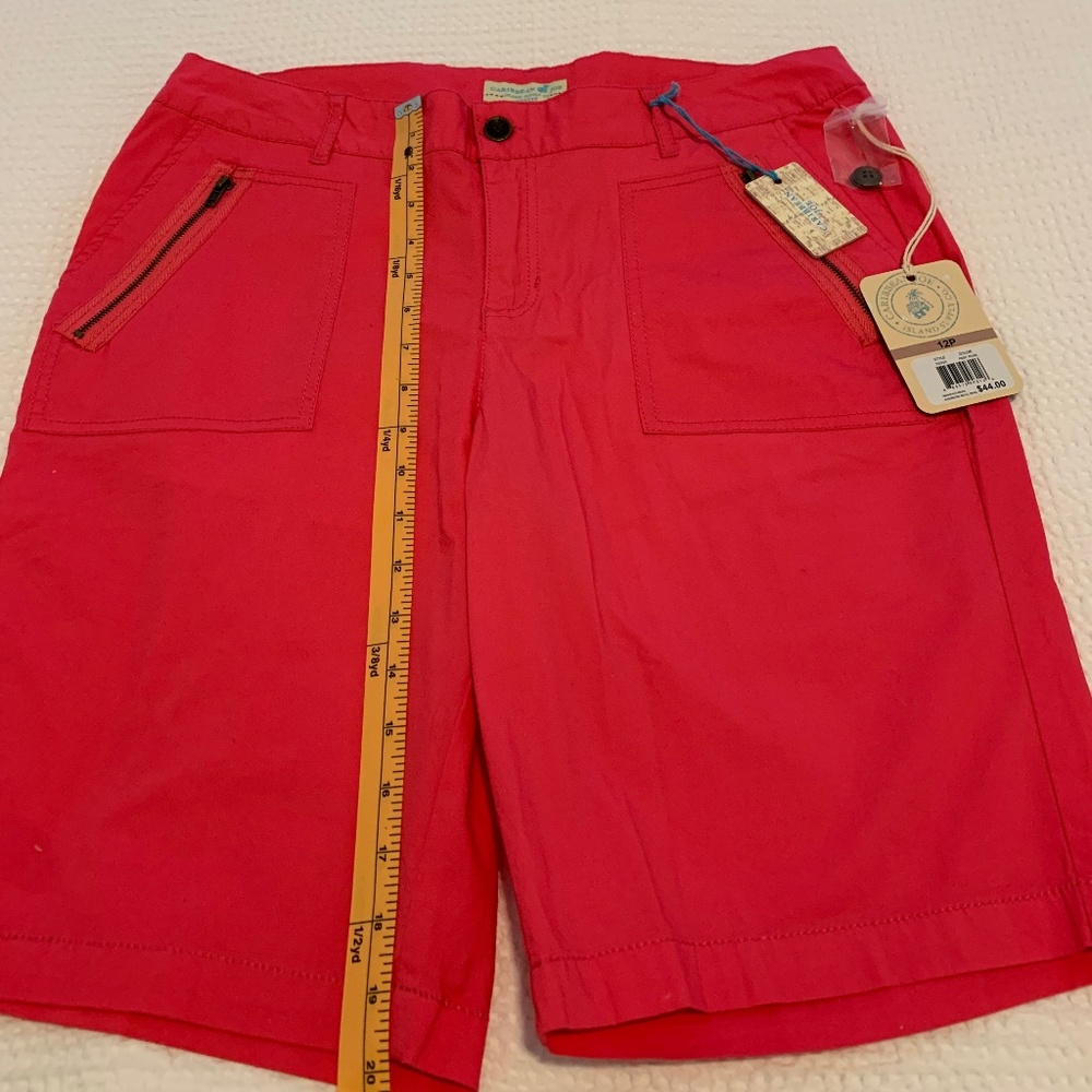 Hot pink shorts in size 12P - new with tags.